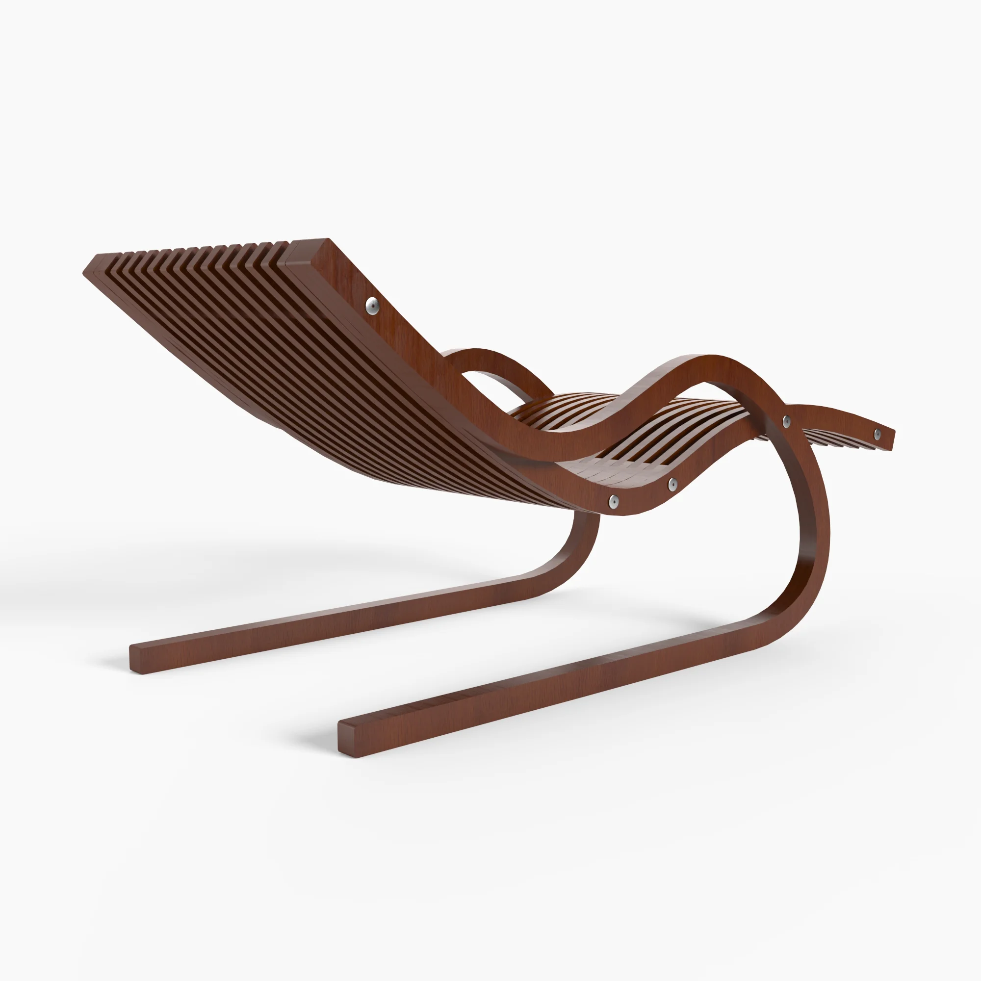 Parametric sun lounger Sunny