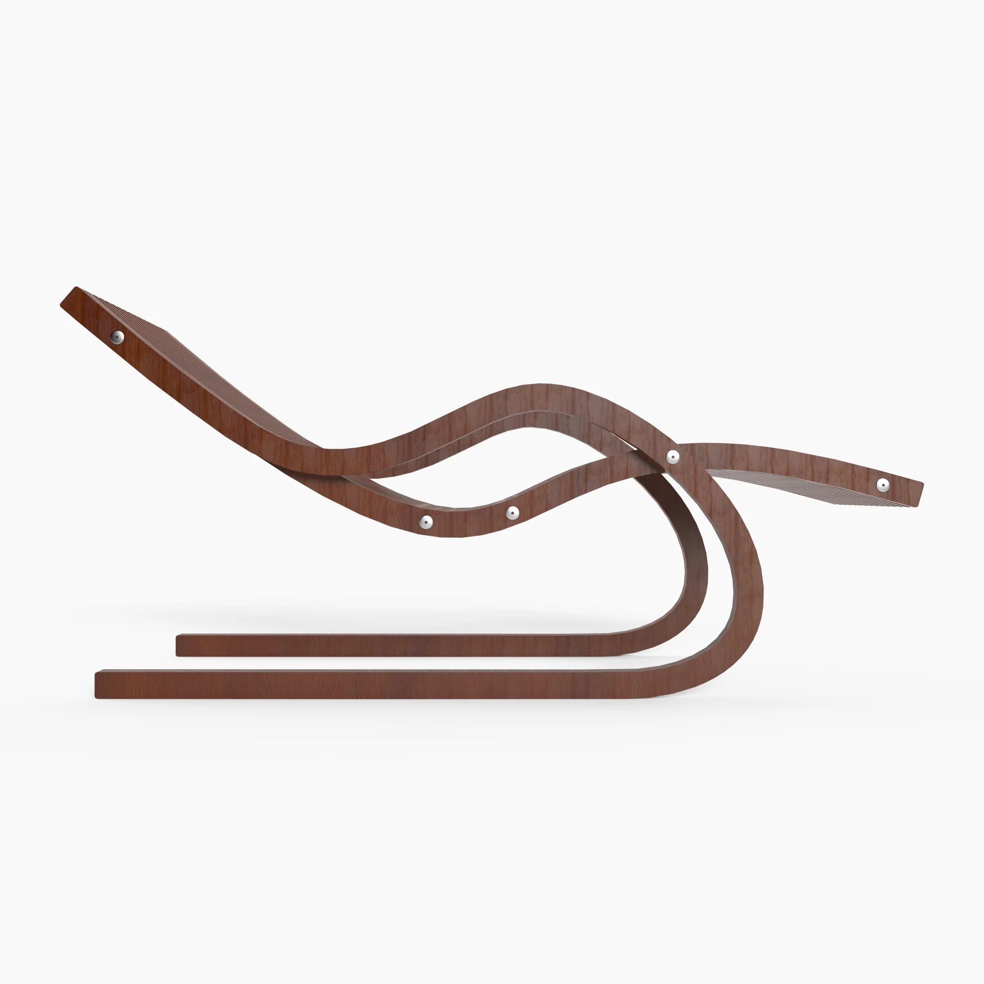 Parametric sun lounger Sunny