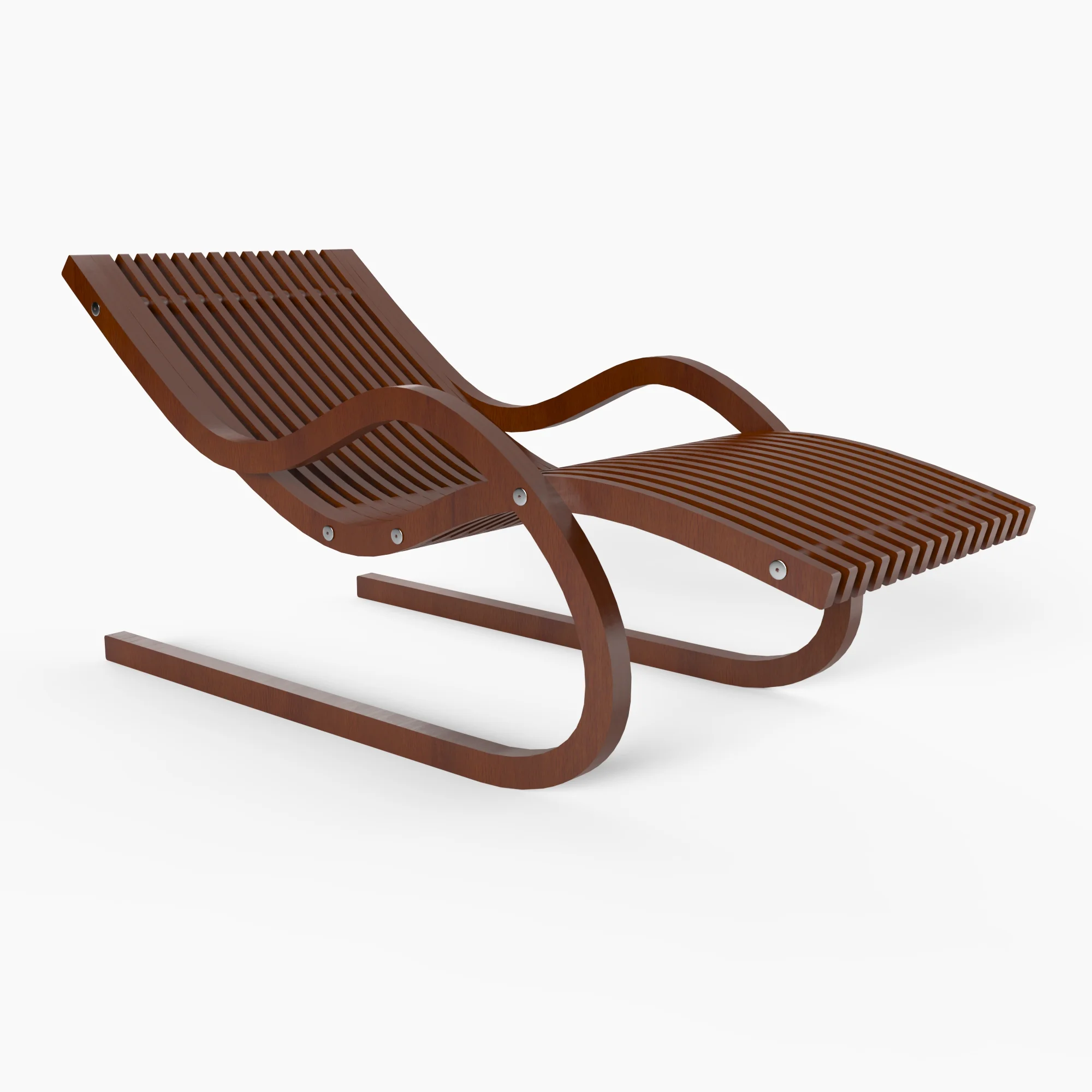 Parametric sun lounger Sunny