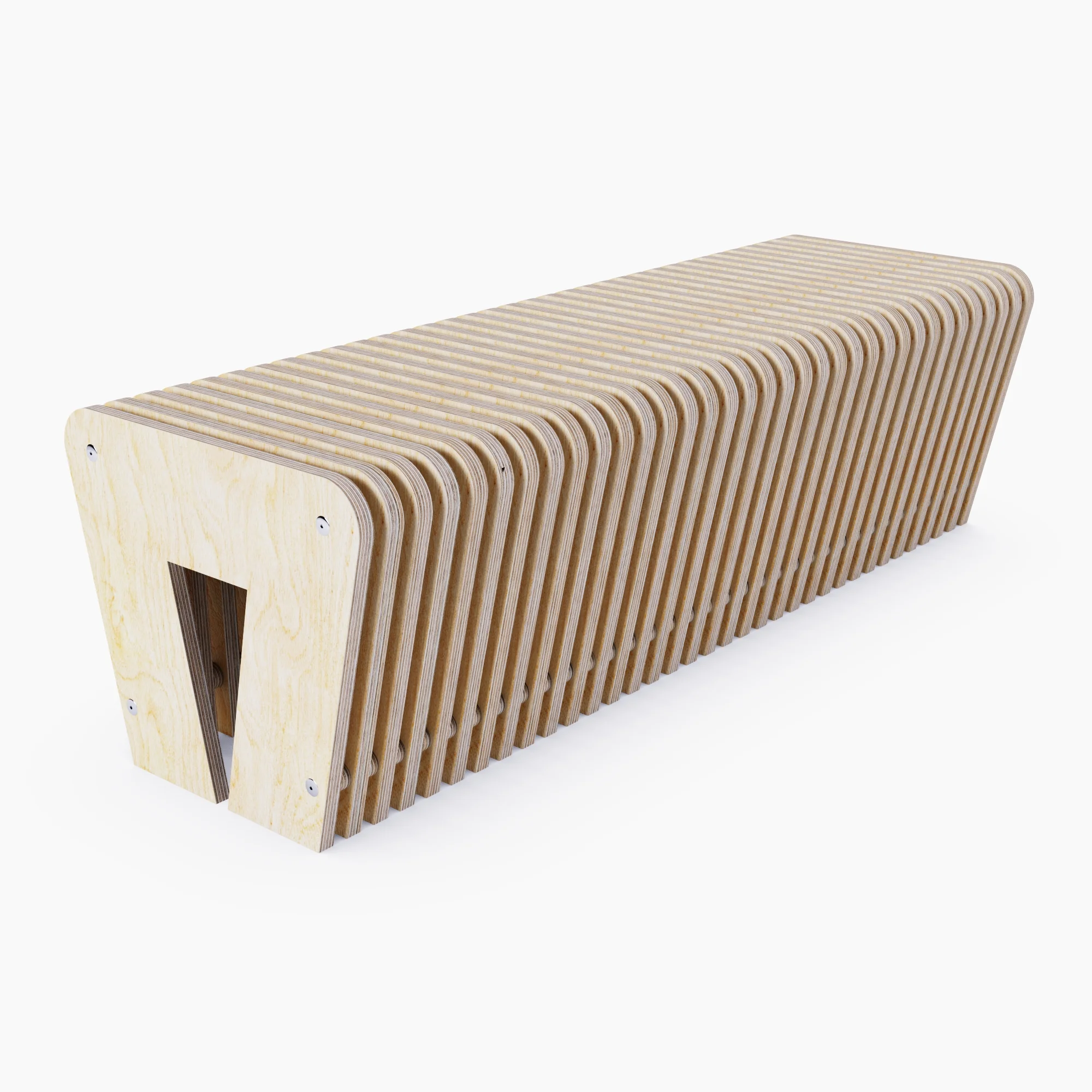 Parametric Bench Rect 1.4 plywood